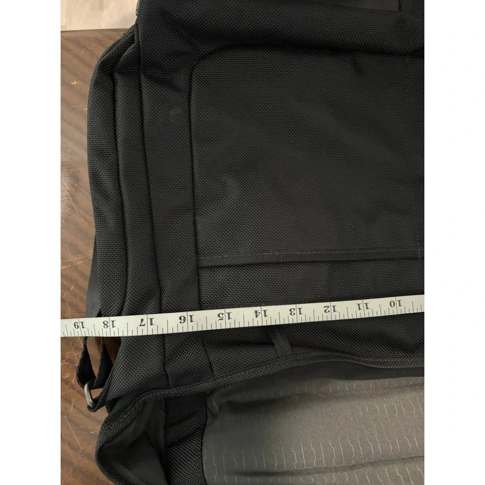 Tumi T-Tech Black Ballistic Nylon Laptop Computer Messenger Bag Crossbody Strap